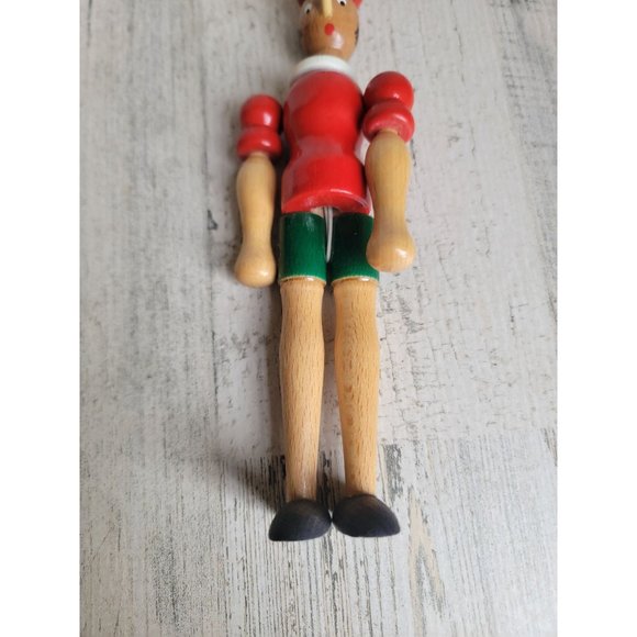 Vintage Pinocchio adjustable jointed doll figure - Picture 3 of 9
